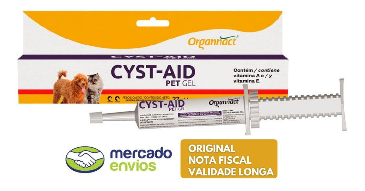 Suplemento Vitamínico Cyst Aid Pet 35G