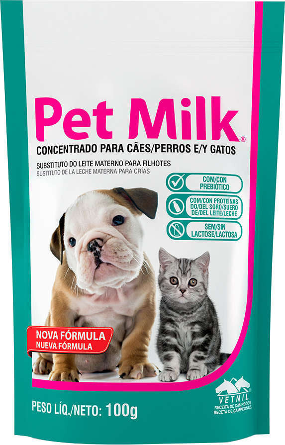 Suplemento Vetnil Pet Milk 100G