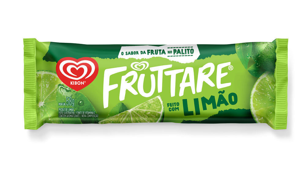 Picolé Kibon Fruttare Limão 58g