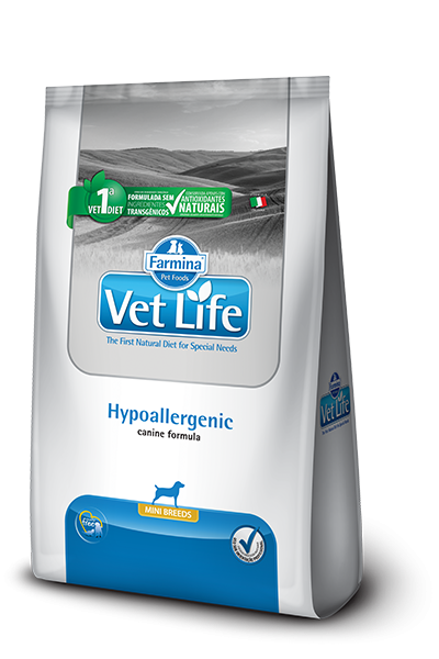 VET LIFE HYPOALLERGÊNIC MINI 10,1KG